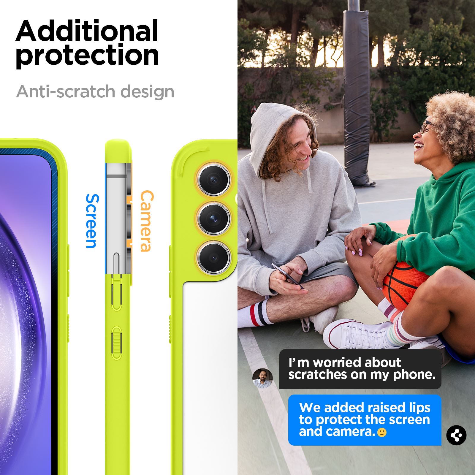 Spigen Ultra Hybrid, lime - Samsung Galaxy A54 5G (16)