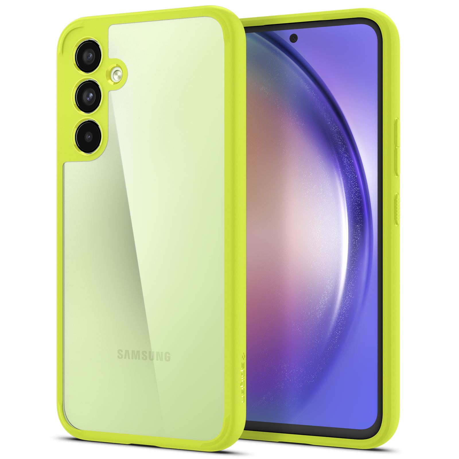 Spigen Ultra Hybrid, lime - Samsung Galaxy A54 5G