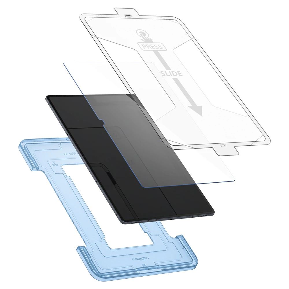 Spigen EZ Fit Glas.tR Slim 1 Pack - Samsung Galaxy Tab S8 Ultra (4)