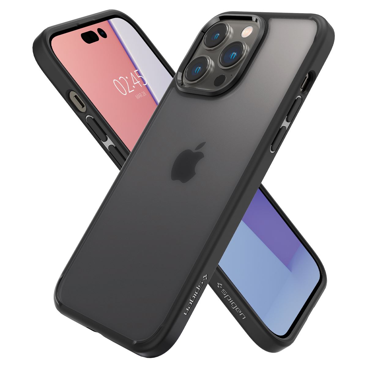 Spigen Ultra Hybrid, frost black - iPhone 14 Pro Max (7)