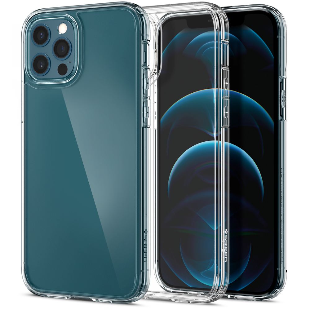 Spigen Ultra Hybrid, clear - iPhone 12/Pro (1)