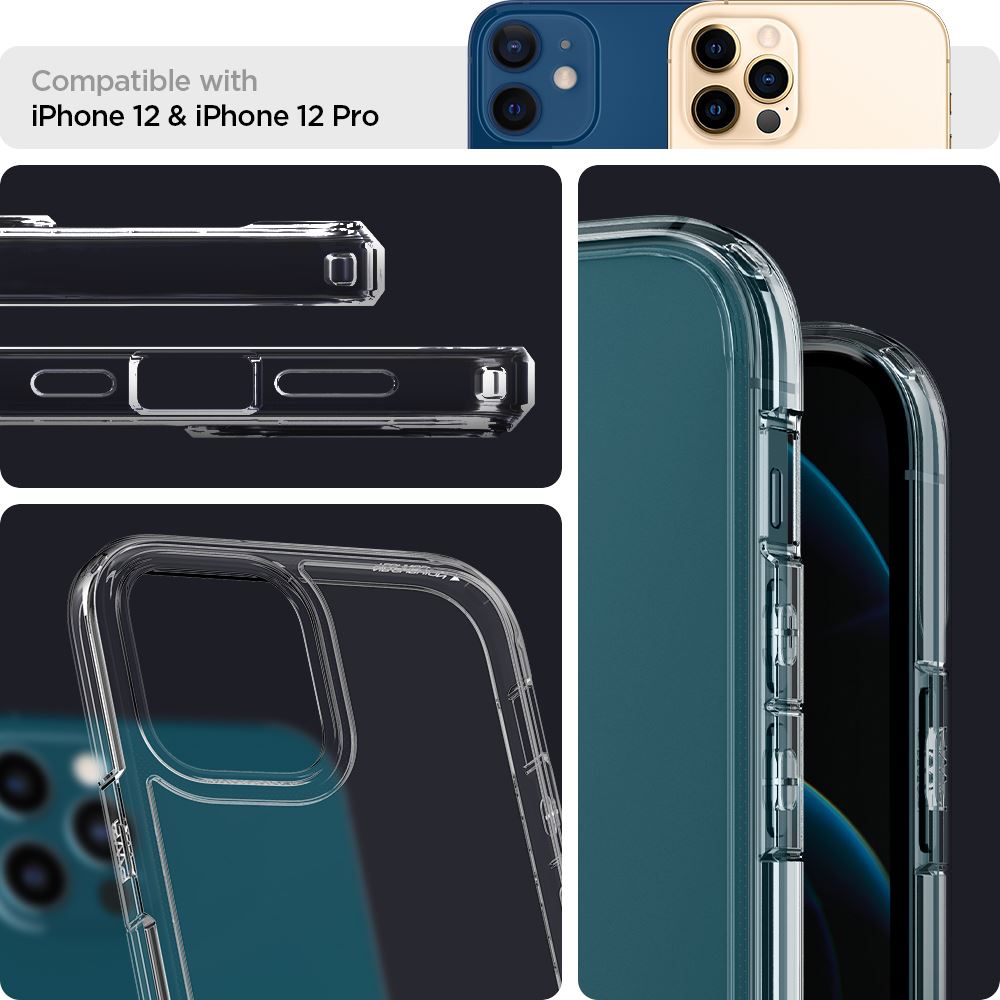 Spigen Ultra Hybrid, clear - iPhone 12/Pro (10)