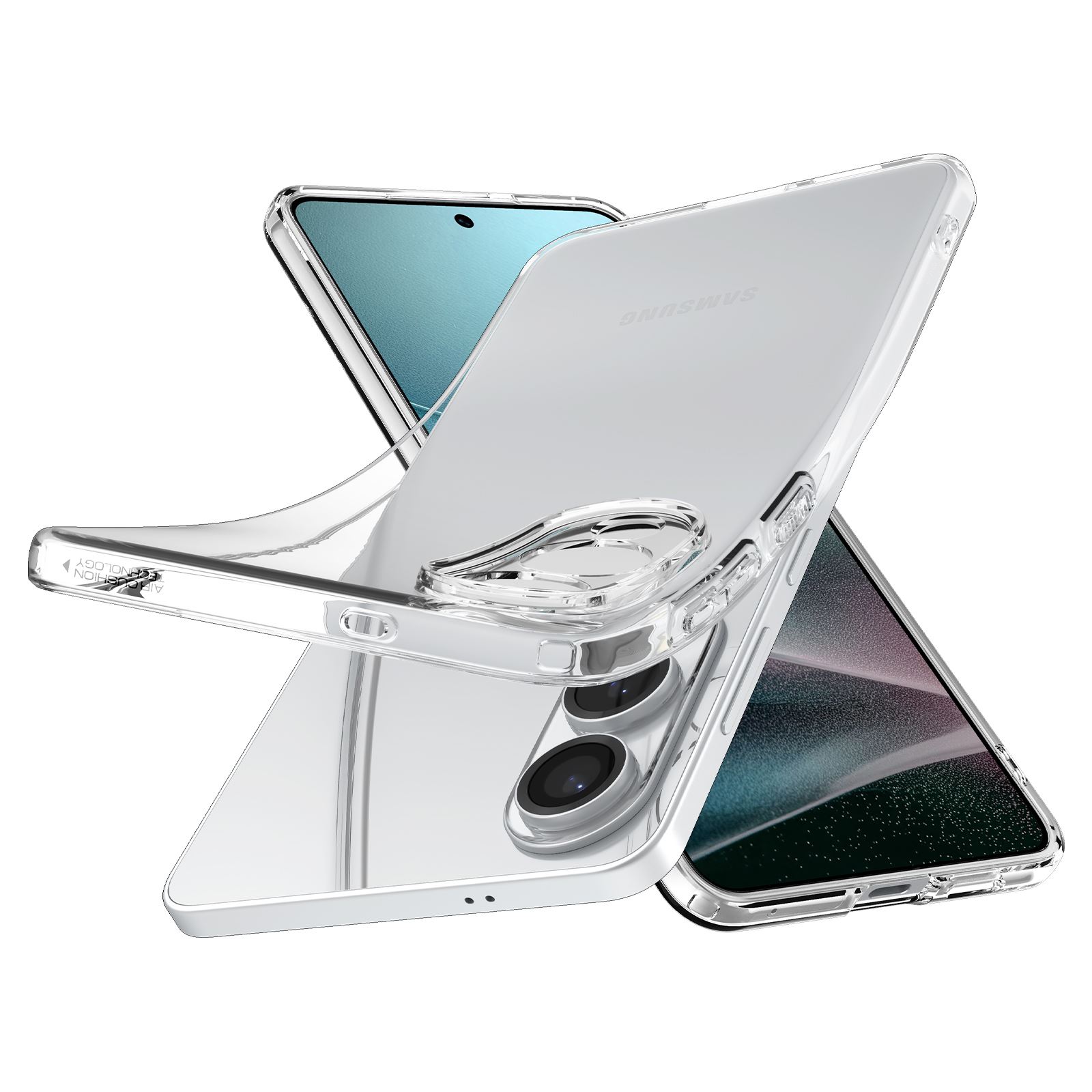 Spigen Crystal Flex, crystal clear - Samsung Galaxy S25 Edge (7)