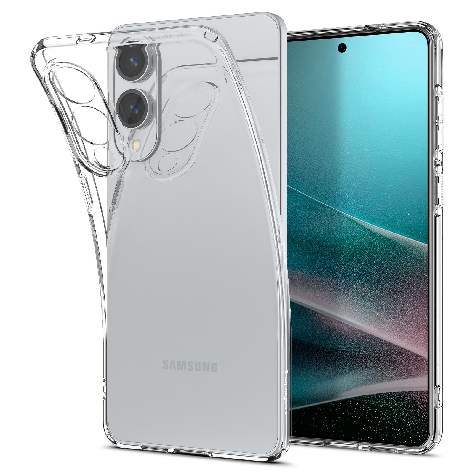 Spigen Crystal Flex, crystal clear - Samsung Galaxy S25 Edge
