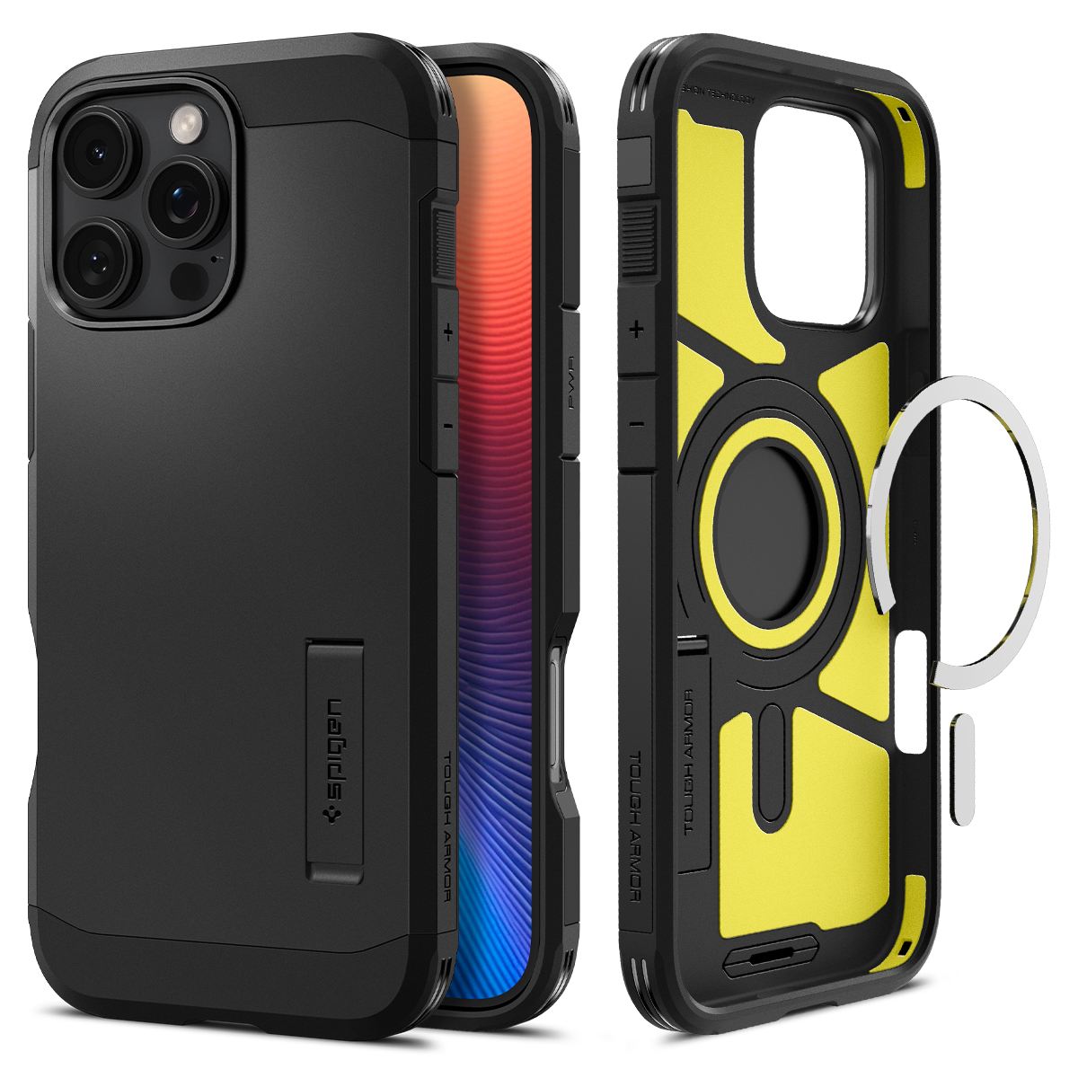 Spigen Tough Armor MagSafe, black - iPhone 16 Pro Max (1)
