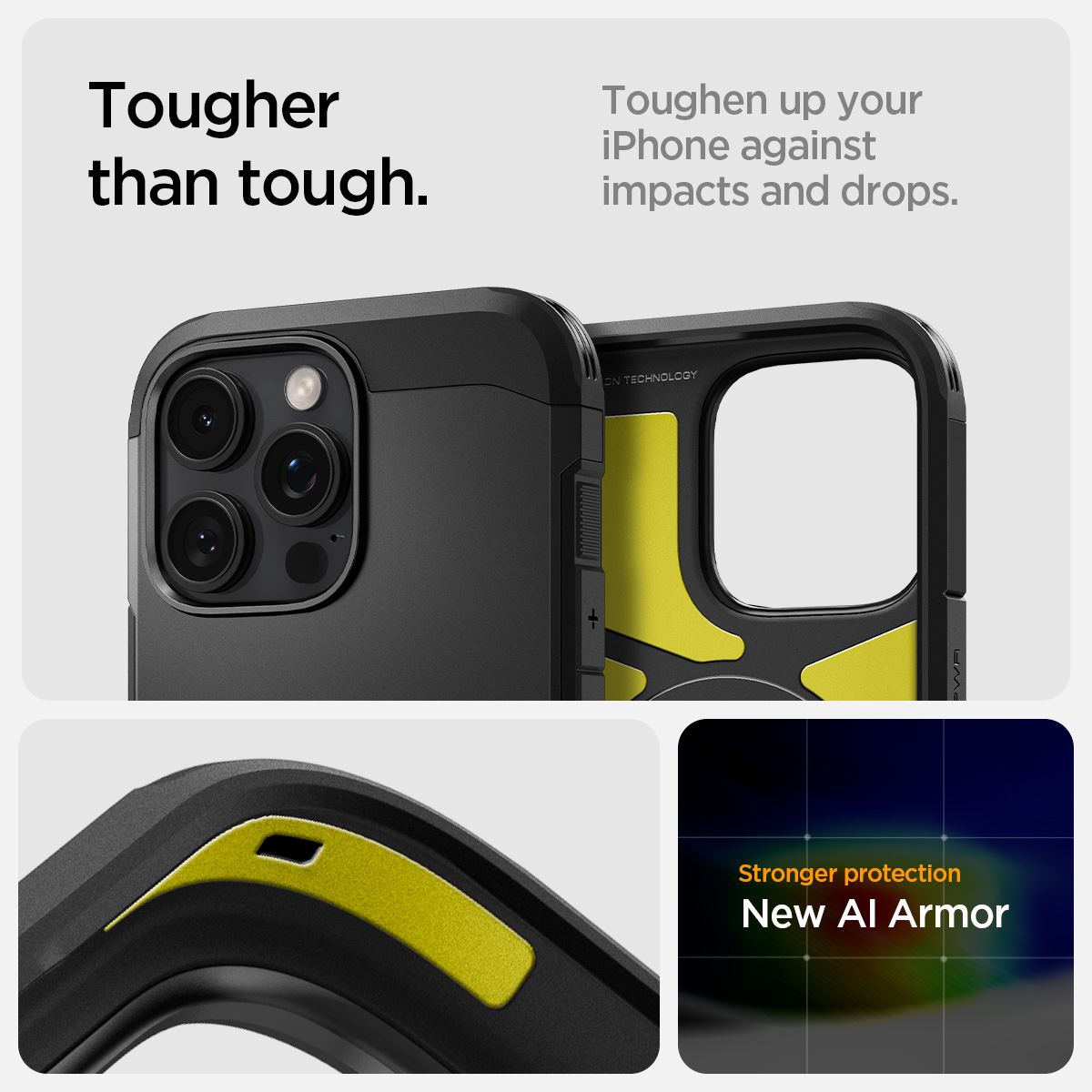 Spigen Tough Armor MagSafe, black - iPhone 16 Pro Max (11)