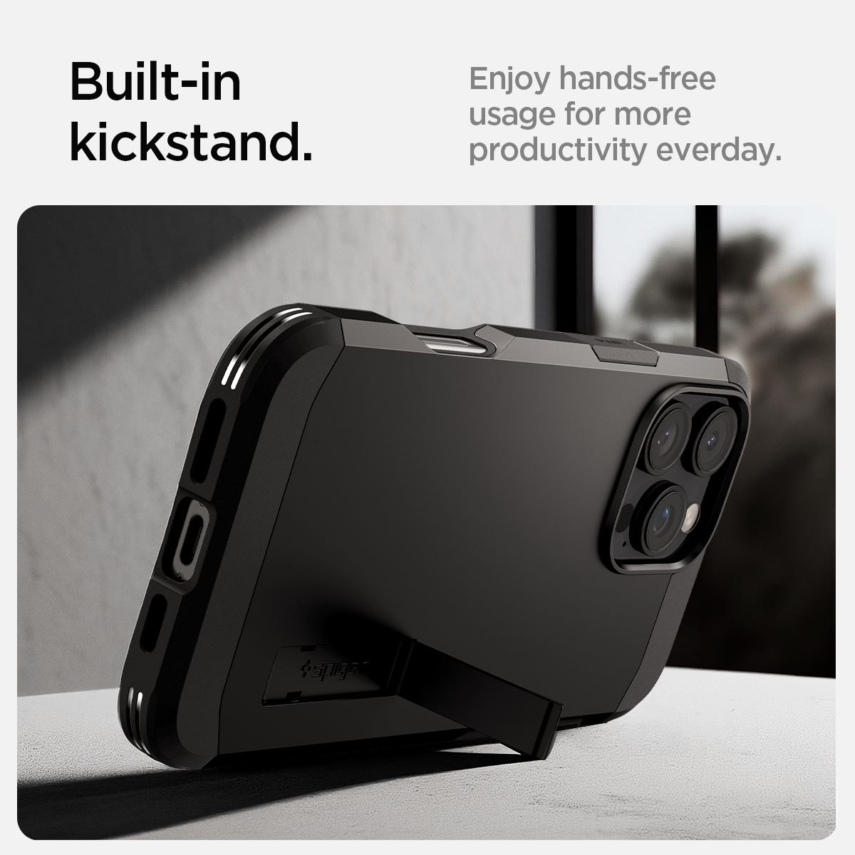 Spigen Tough Armor MagSafe, black - iPhone 16 Pro Max (12)