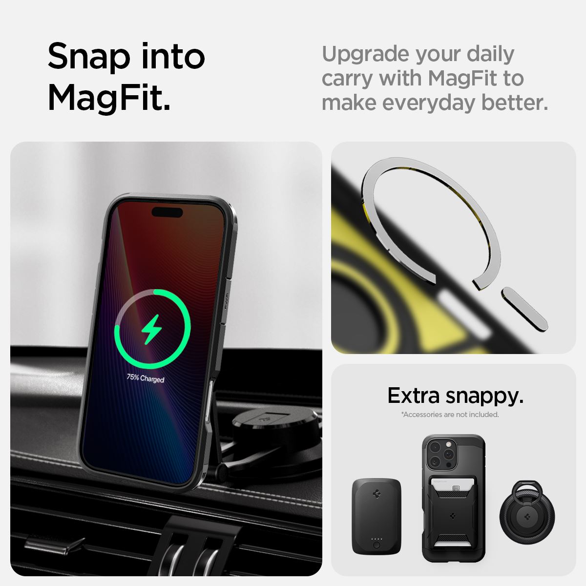 Spigen Tough Armor MagSafe, black - iPhone 16 Pro Max (13)