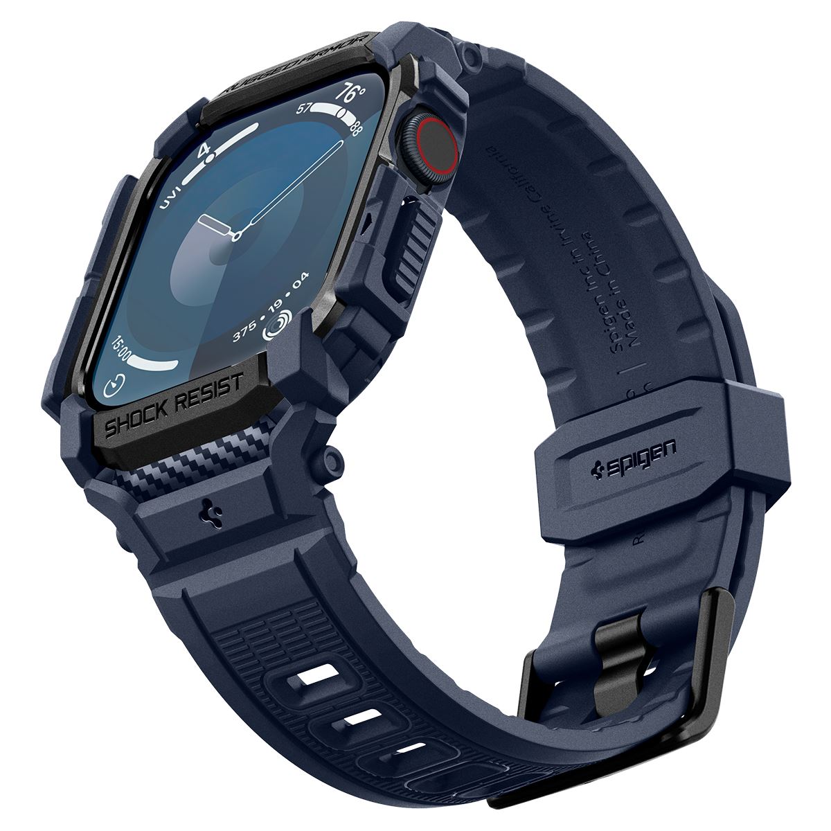 Spigen Rugged Armor Pro, navy blue - Apple Watch 10 46mm (6)