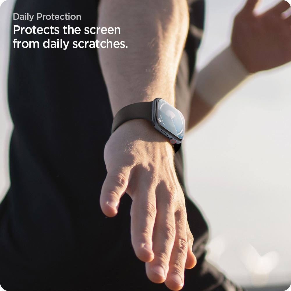 Spigen Eliteshield EZ Fit 2 Pack, transparency - Apple Watch 10 42mm (11)
