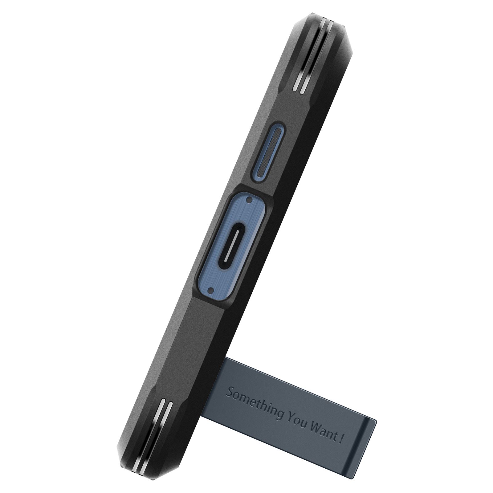 Spigen Tough Armor, metal slate - Samsung Galaxy A55 (7)