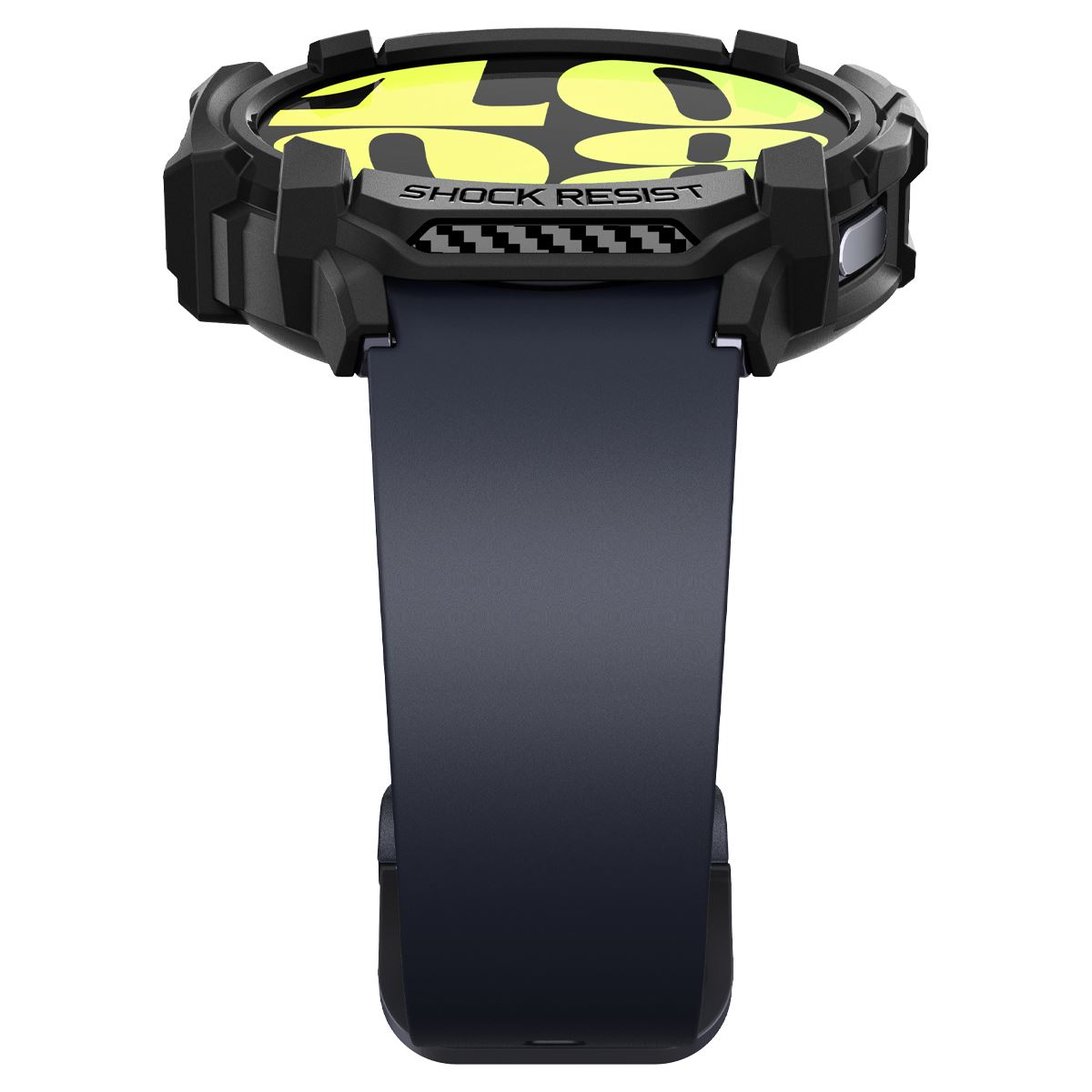 Spigen Rugged Armor, matte black - Samsung Galaxy Watch7 (44mm) (5)
