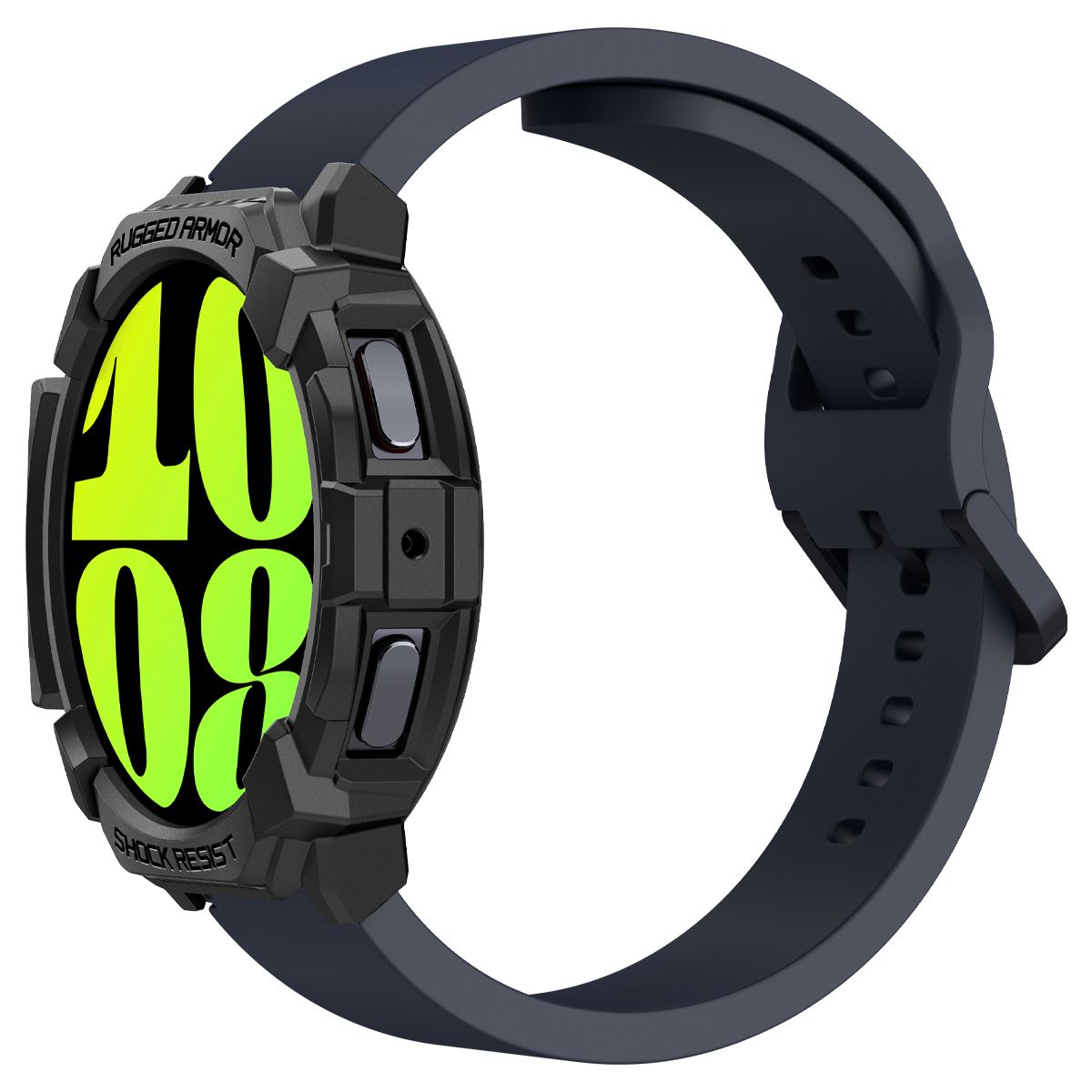 Spigen Rugged Armor, matte black - Samsung Galaxy Watch7 (44mm) (7)