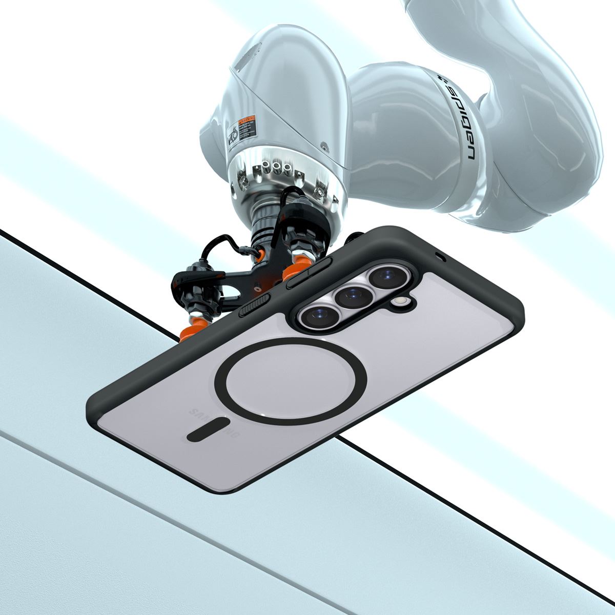 Spigen Ultra Hybrid MagSafe, matte black - Samsung Galaxy S26 (8)