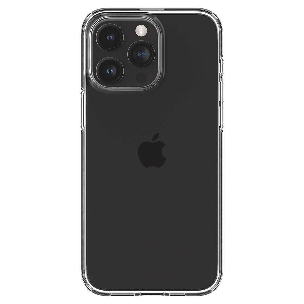 Spigen Crystal Flex, crystal clear - iPhone 15 Pro Max (2)