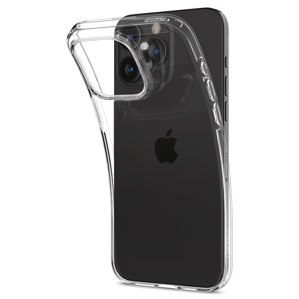 Spigen Crystal Flex, crystal clear - iPhone 15 Pro Max (6)