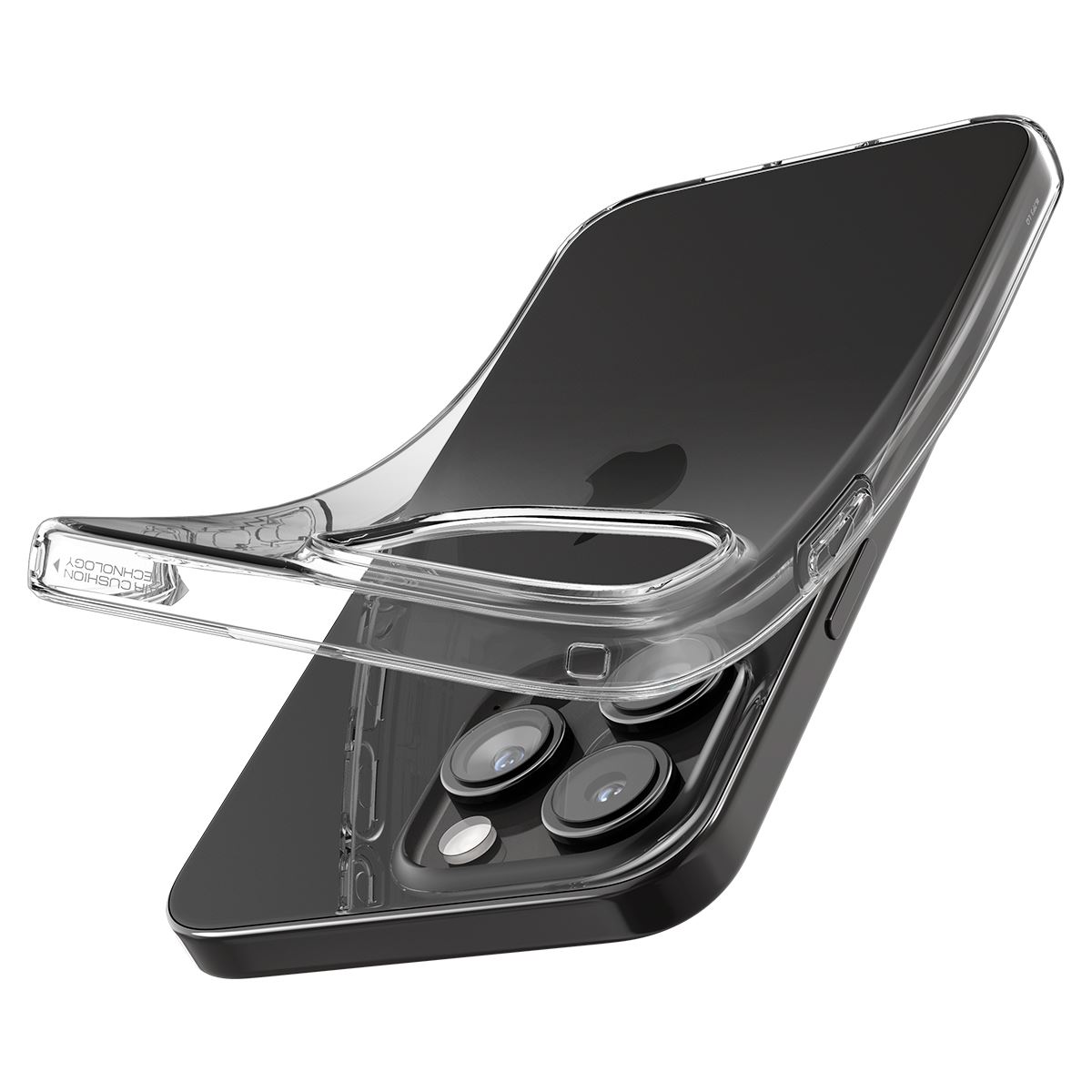 Spigen Crystal Flex, crystal clear - iPhone 15 Pro Max (8)
