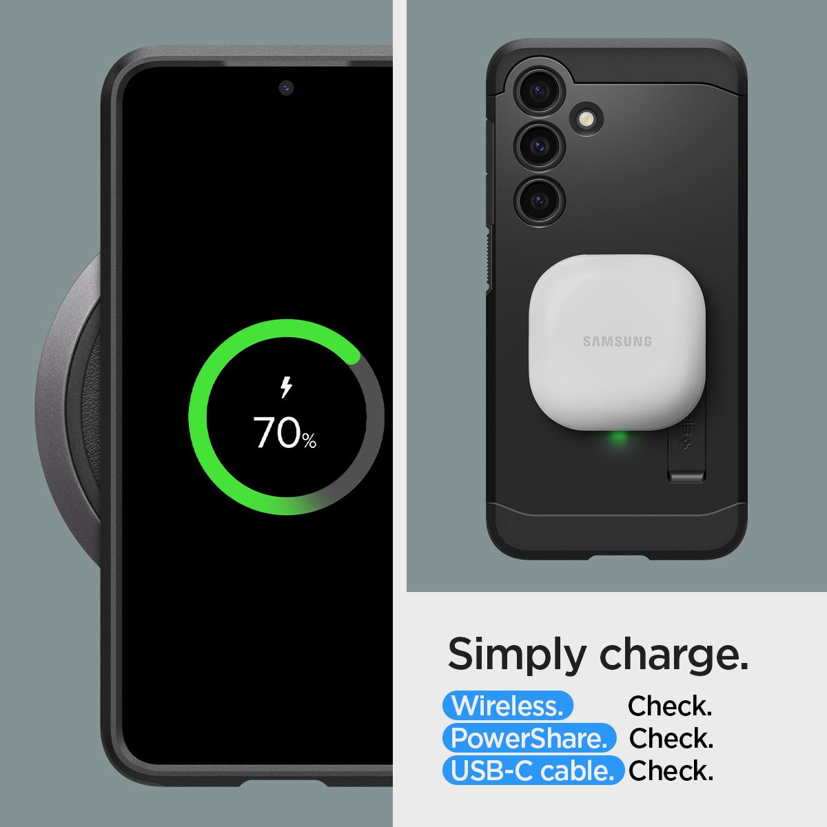 Spigen Tough Armor, black - Samsung Galaxy S24+ (17)