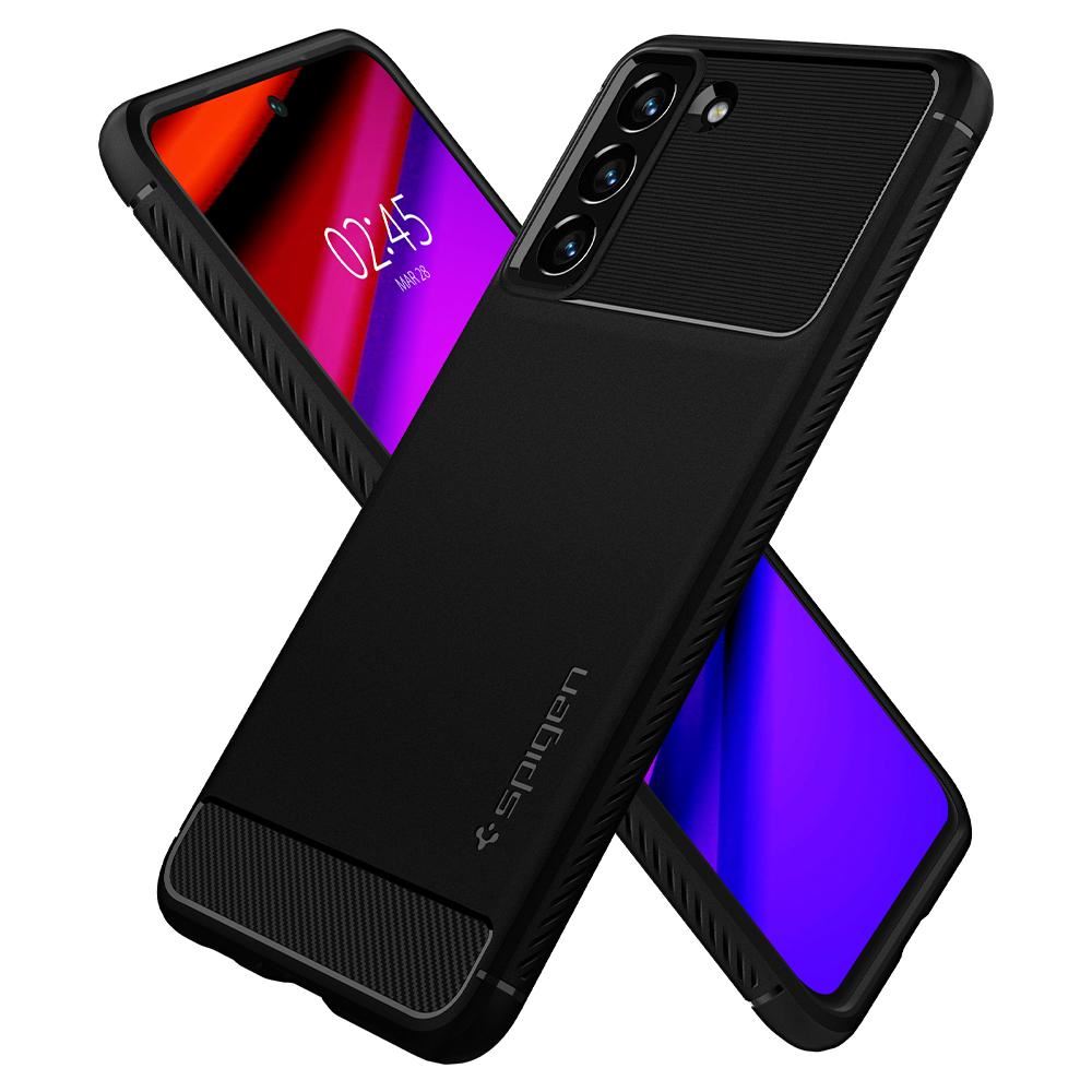 Spigen Rugged Armor, black - Samsung Galaxy S21 FE 5G (2)