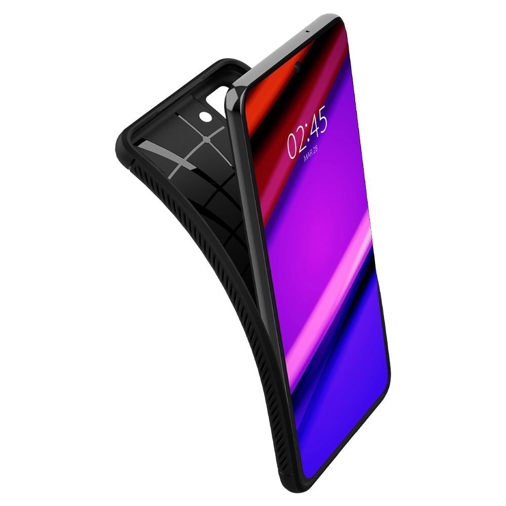 Spigen Rugged Armor, black - Samsung Galaxy S21 FE 5G (3)