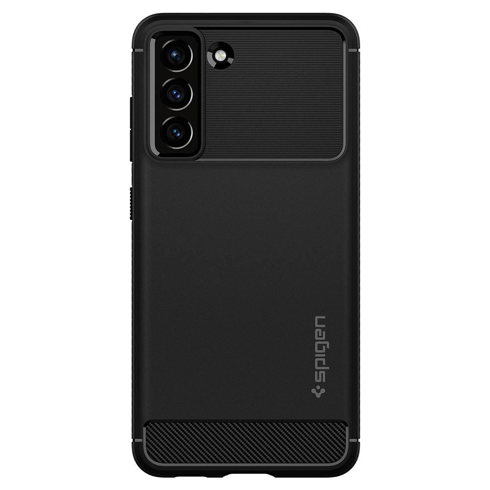 Spigen Rugged Armor, black - Samsung Galaxy S21 FE 5G (4)