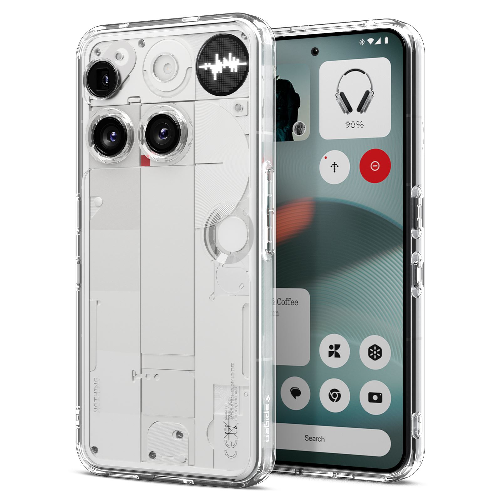 Spigen Ultra Hybrid, crystal clear - Nothing Phone (3) (1)