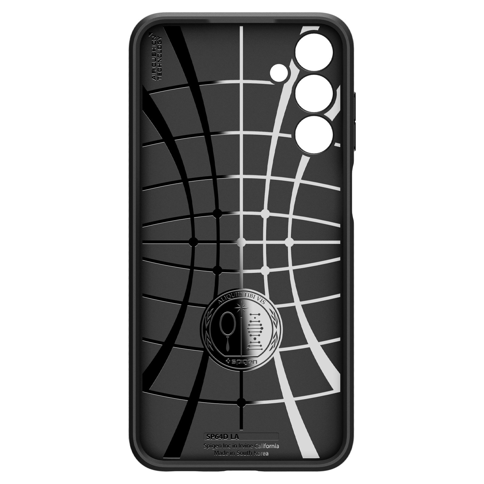 Spigen Liquid Air, matte black - Samsung Galaxy A15/A15 5G (3)