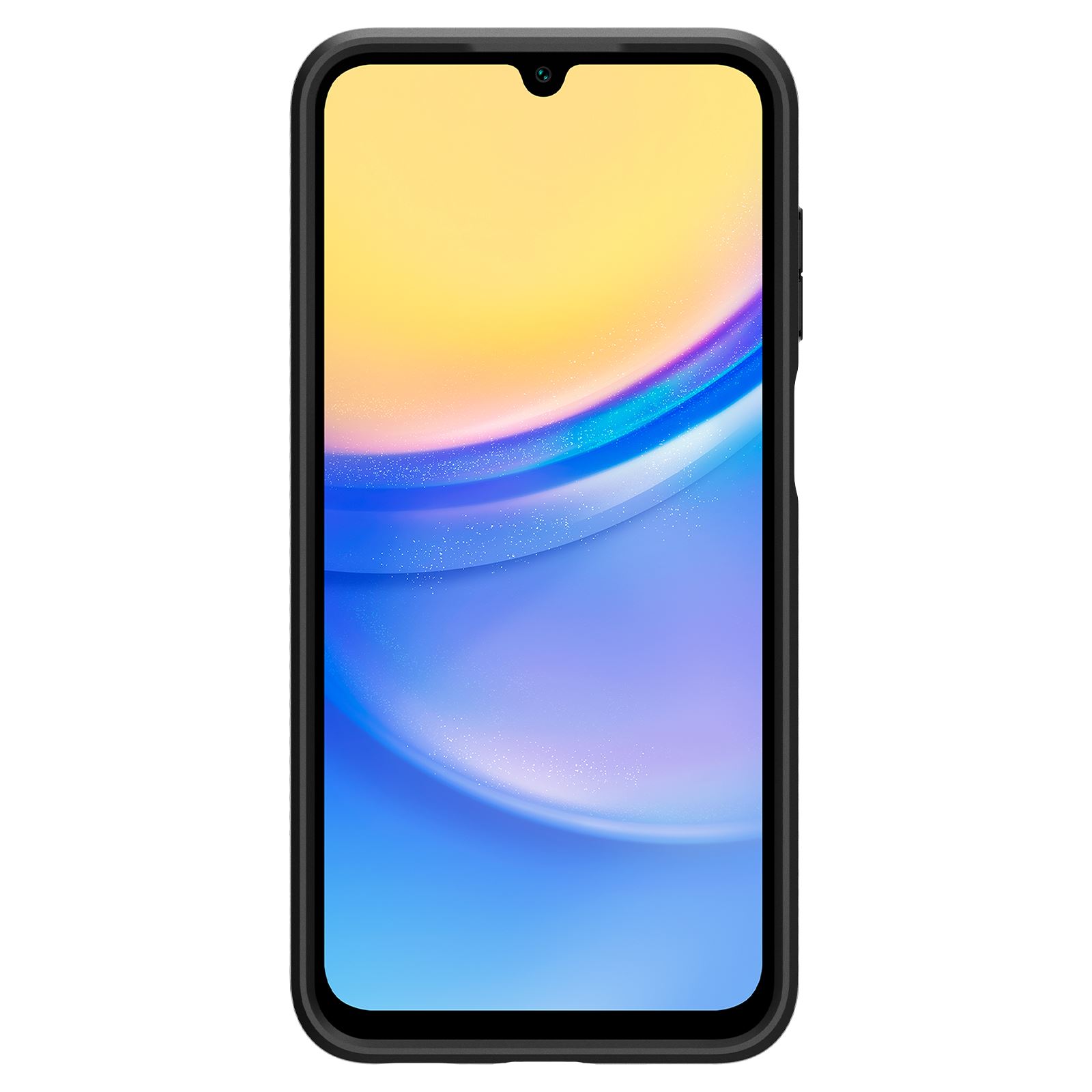 Spigen Liquid Air, matte black - Samsung Galaxy A15/A15 5G (4)