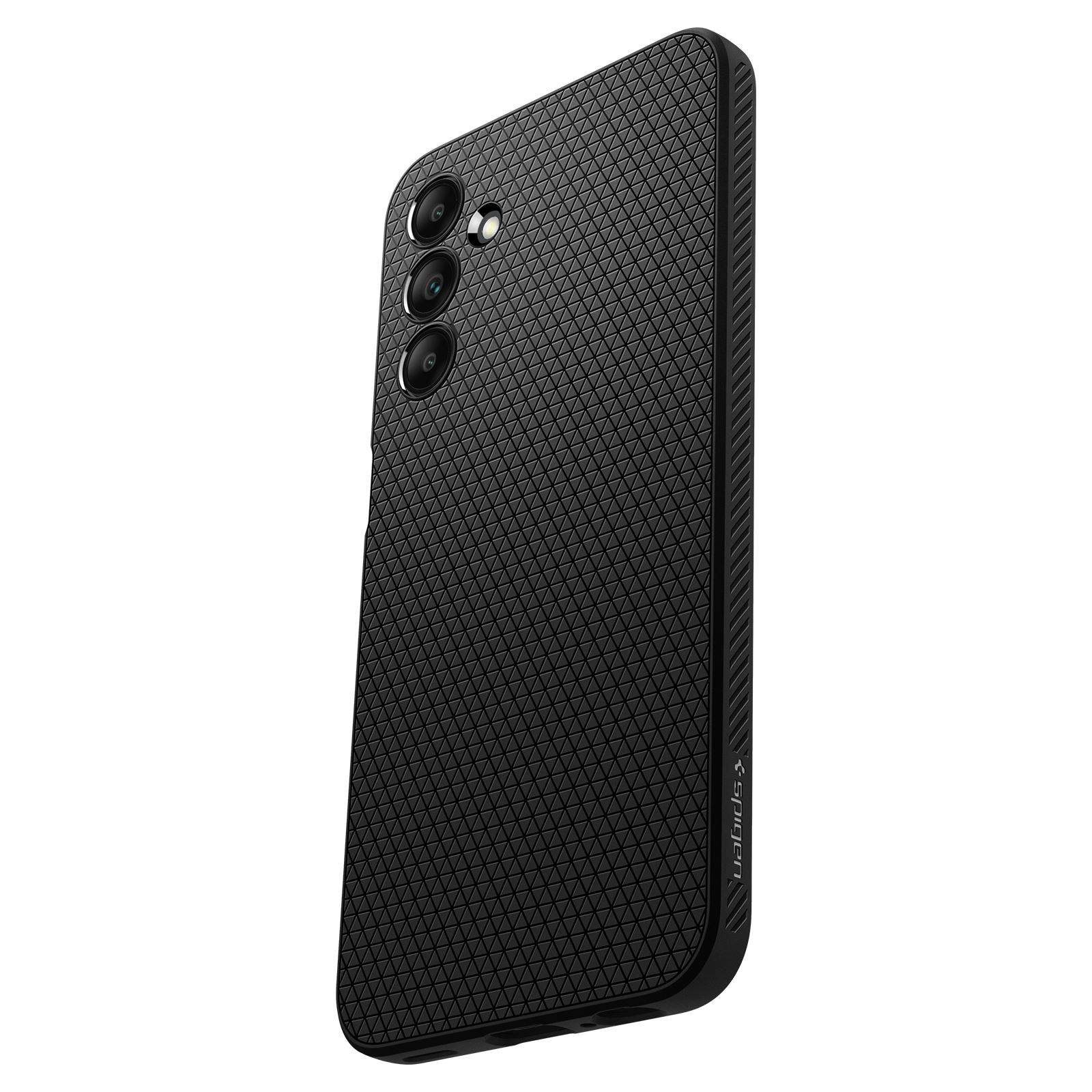 Spigen Liquid Air, matte black - Samsung Galaxy A15/A15 5G (8)