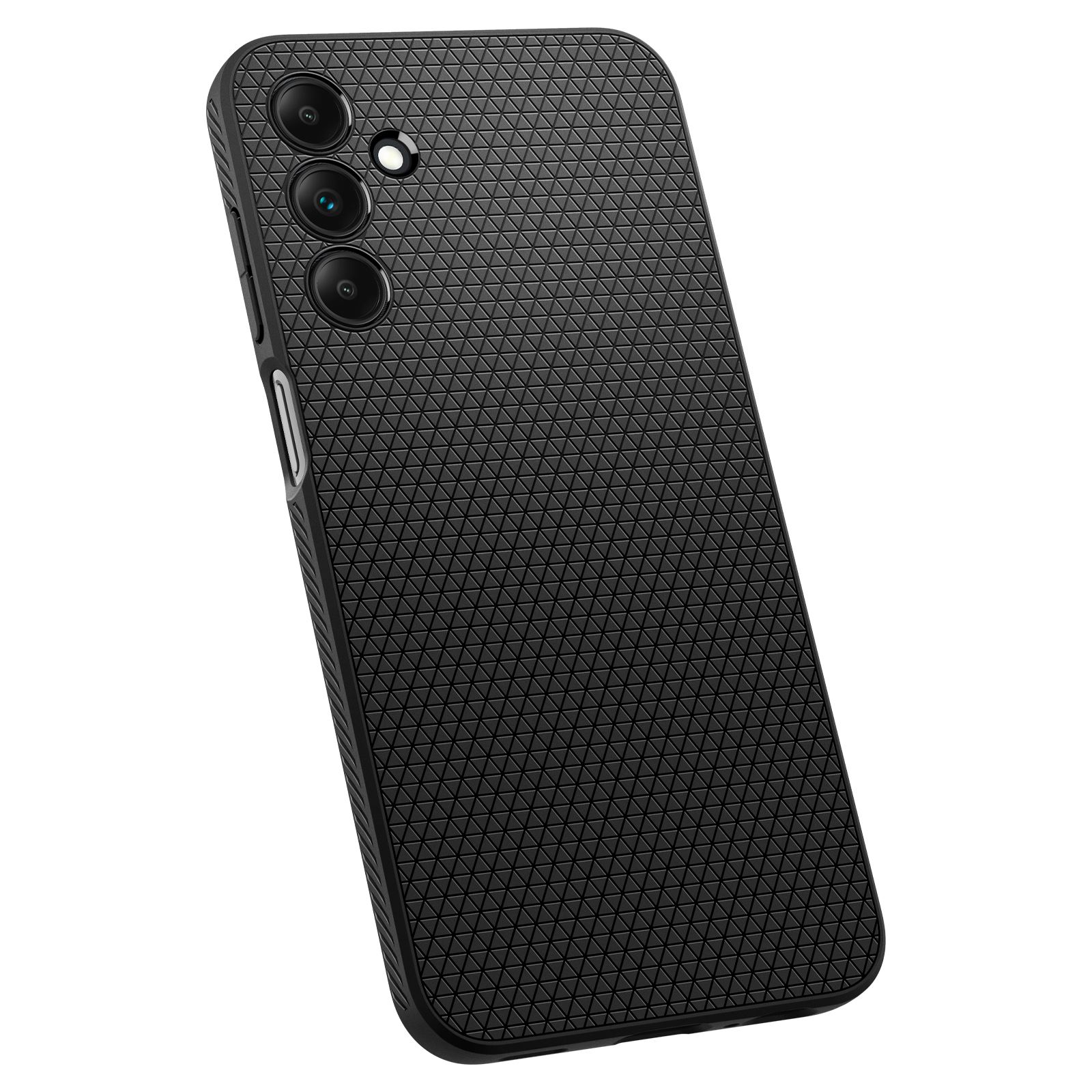 Spigen Liquid Air, matte black - Samsung Galaxy A15/A15 5G (9)