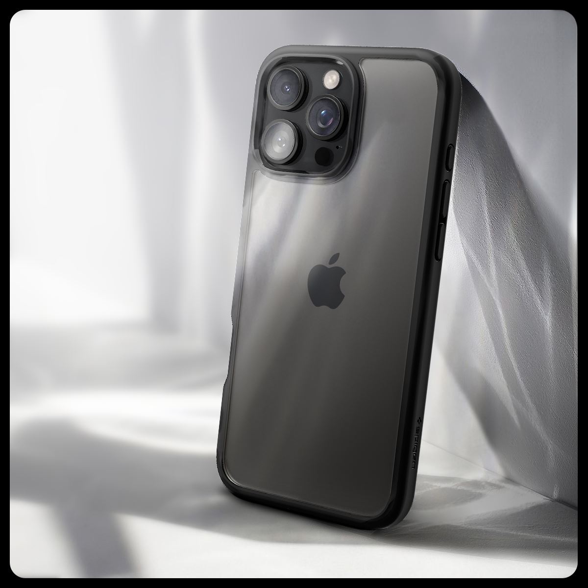 Spigen Ultra Hybrid, matte black - iPhone 16 Pro Max (9)