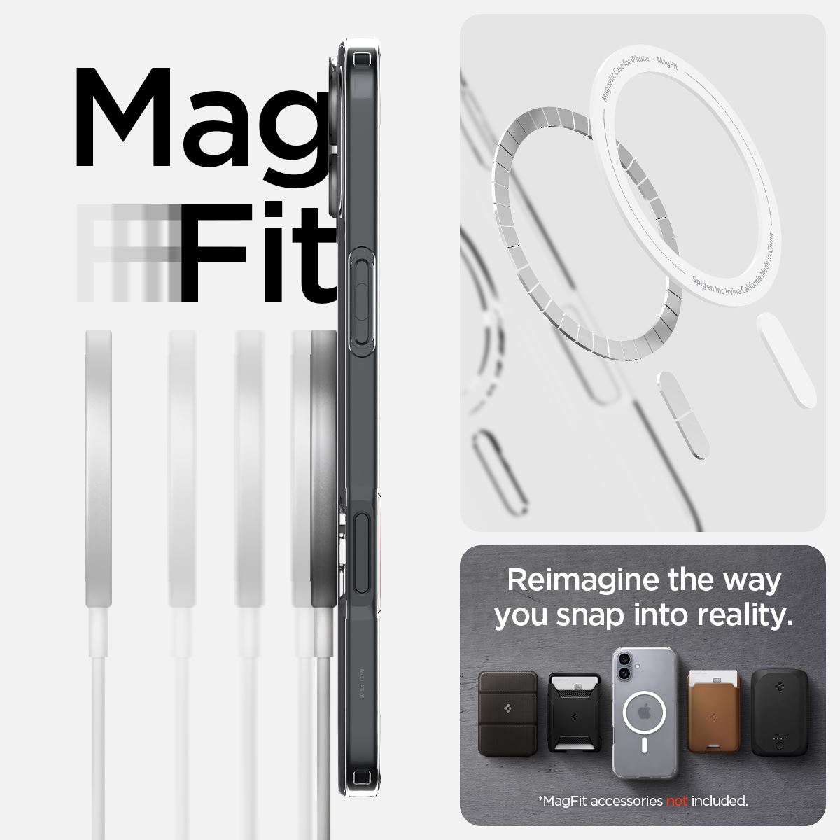 Spigen Crystal Flex MagSafe, crystal clear - iPhone 16 (12)