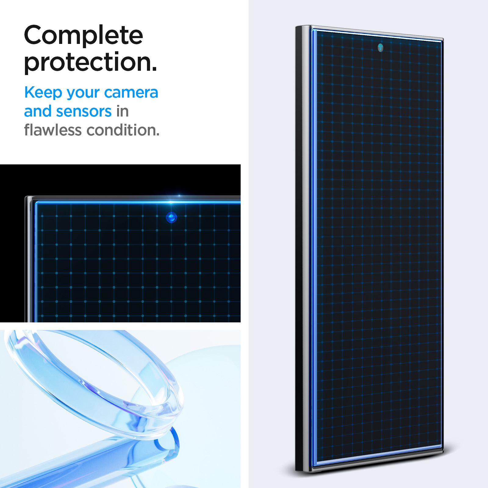 Spigen Glass tR EZ Fit HD Transparency 2 Pack - Samsung Galaxy S24 Ultra (11)