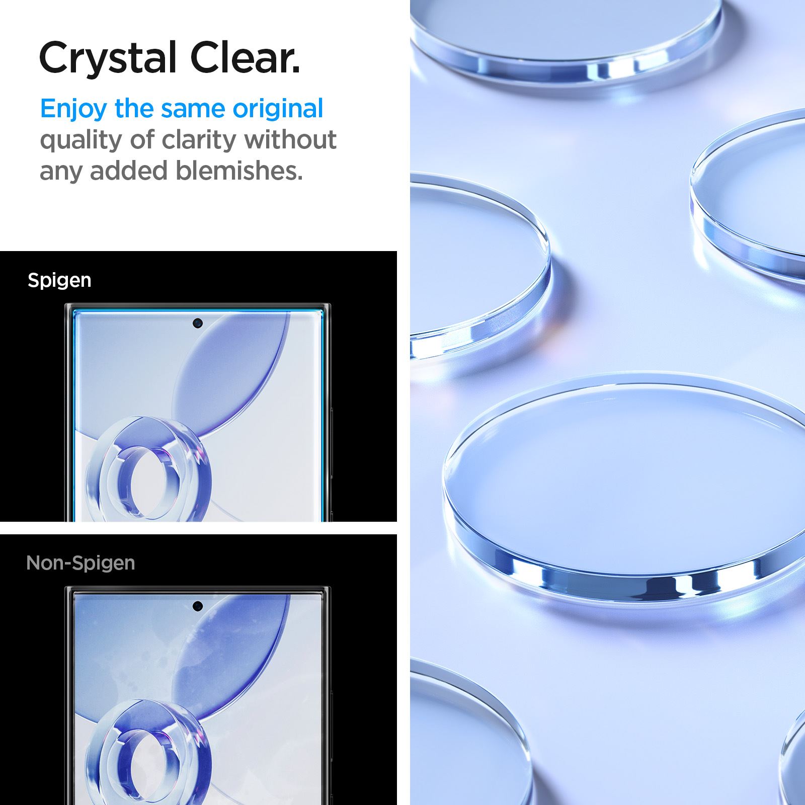 Spigen Glass tR EZ Fit HD Transparency 2 Pack - Samsung Galaxy S24 Ultra (12)