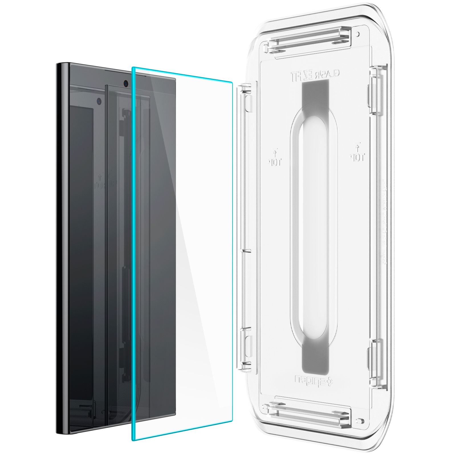 Spigen Glass tR EZ Fit HD Transparency 2 Pack - Samsung Galaxy S24 Ultra (3)