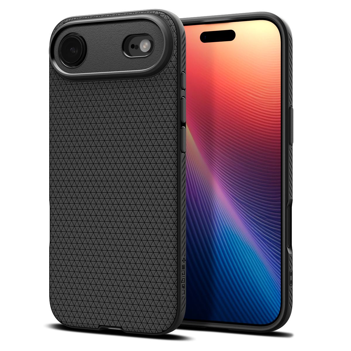 Spigen Liquid Air, matte black - iPhone Air (1)