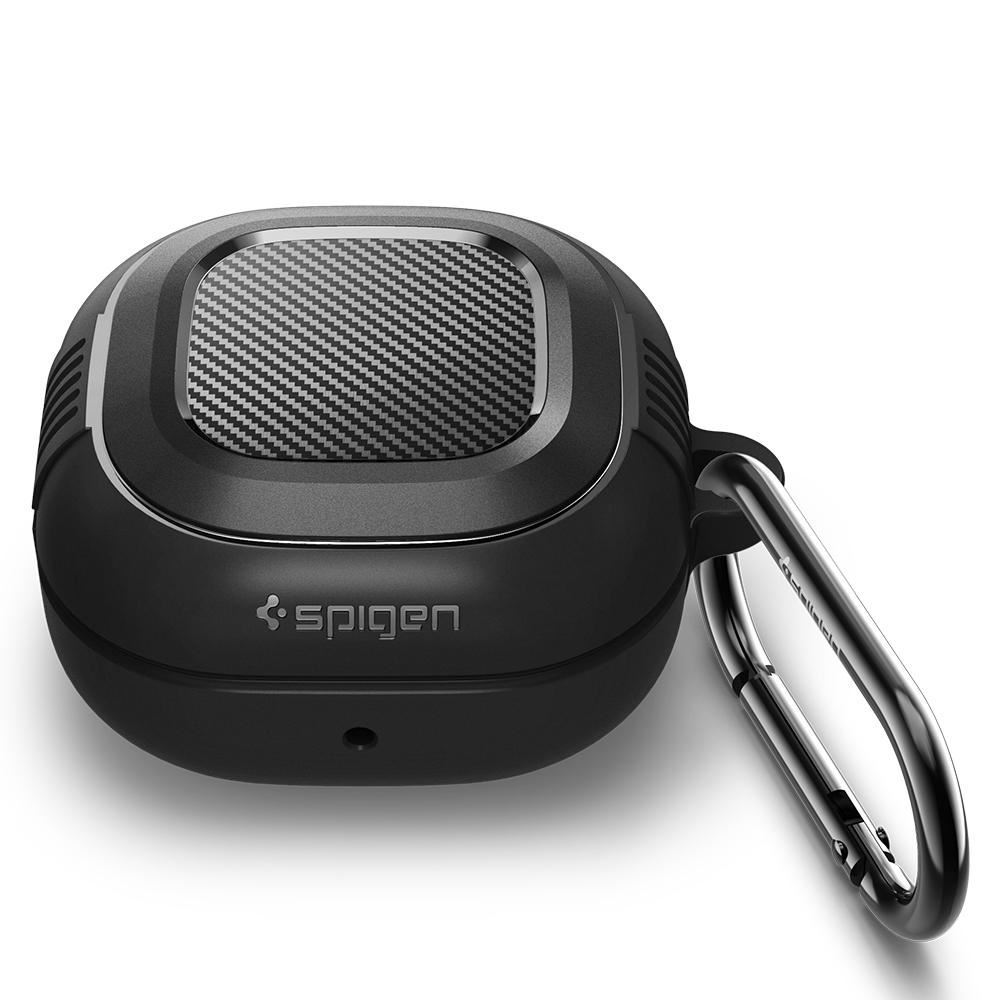 Spigen Rugged Armor, black - Samsung Galaxy Buds FE/Buds 2/Buds Pro 2/Buds Pro/Buds Live (3)