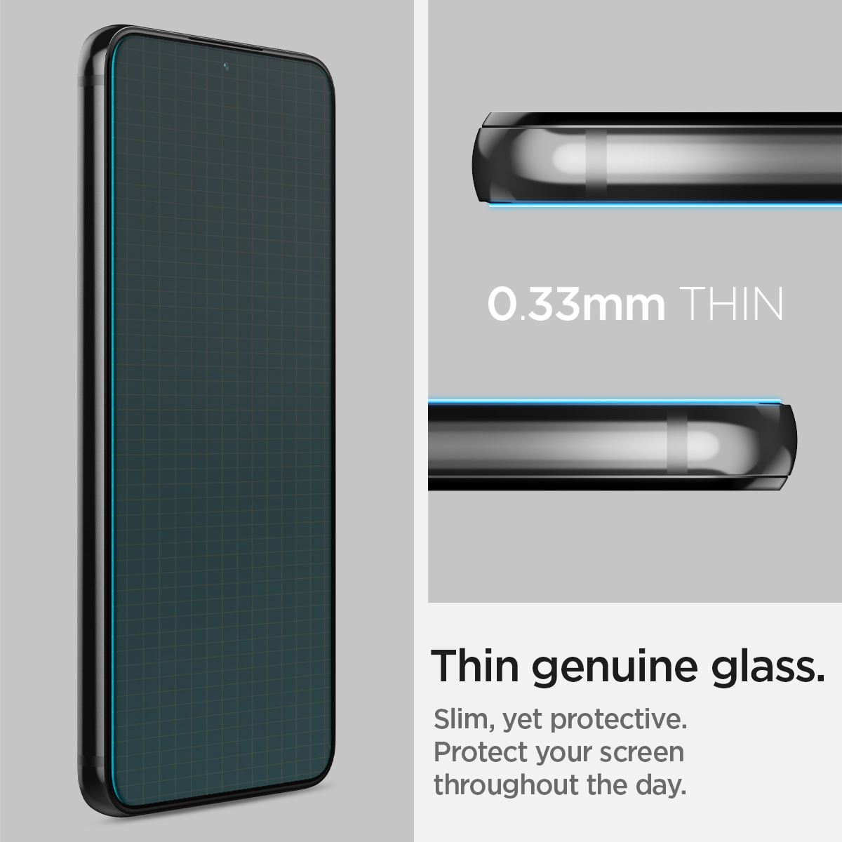 Spigen Glass tR EZ Fit 2 Pack - Samsung Galaxy S22+ (13)