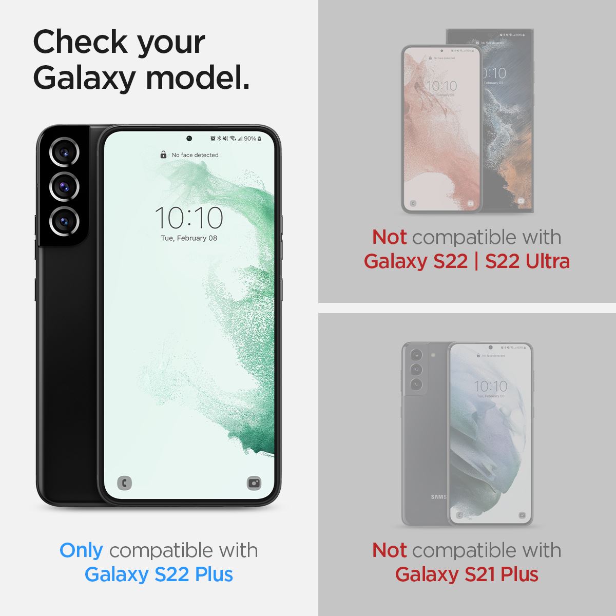 Spigen Glass tR EZ Fit 2 Pack - Samsung Galaxy S22+ (8)