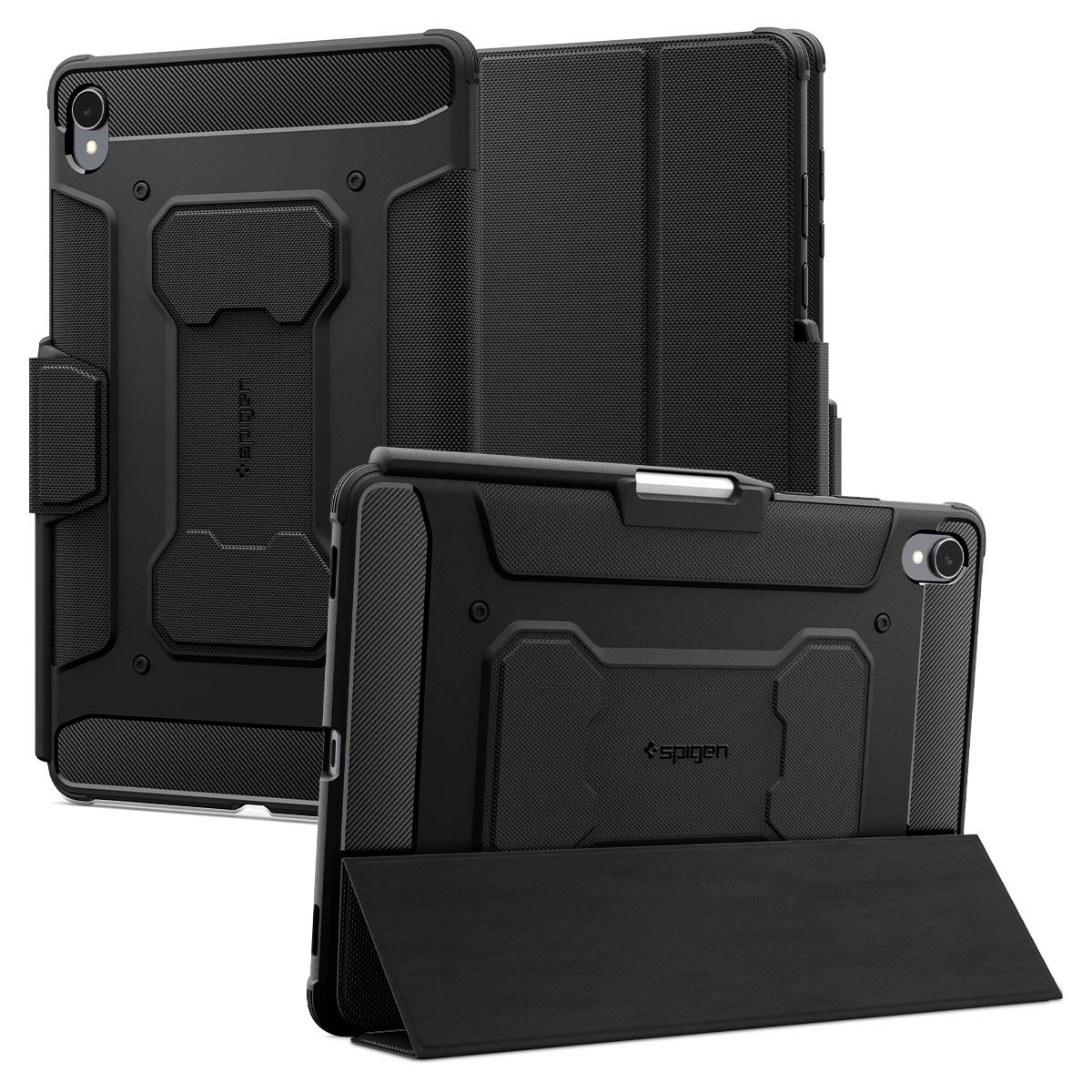 Spigen Rugged Armor Pro, black - Samsung Galaxy Tab S11 (1)