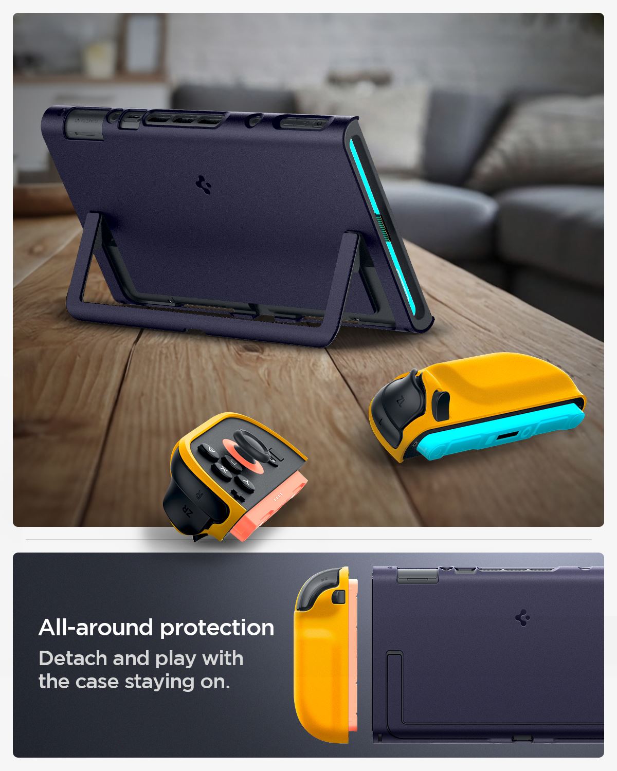 Spigen Nano Pop, blueberry navy - Nintendo Switch 2 (15)