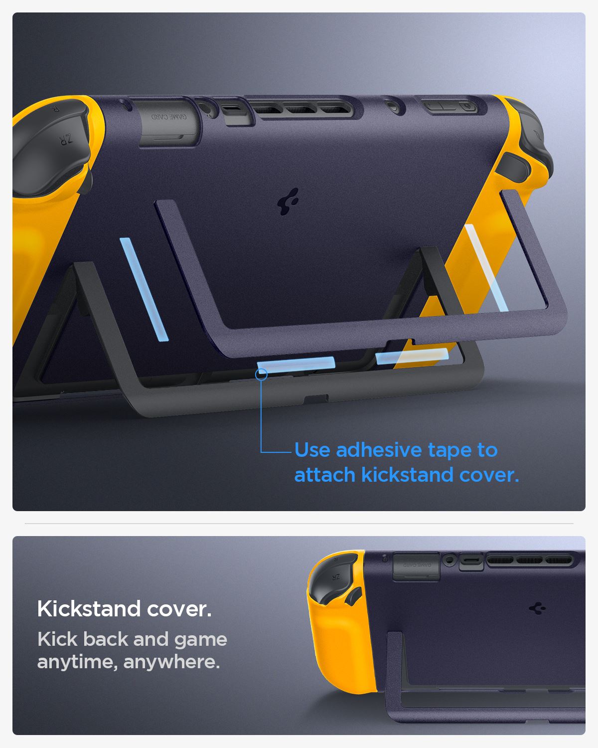 Spigen Nano Pop, blueberry navy - Nintendo Switch 2 (16)