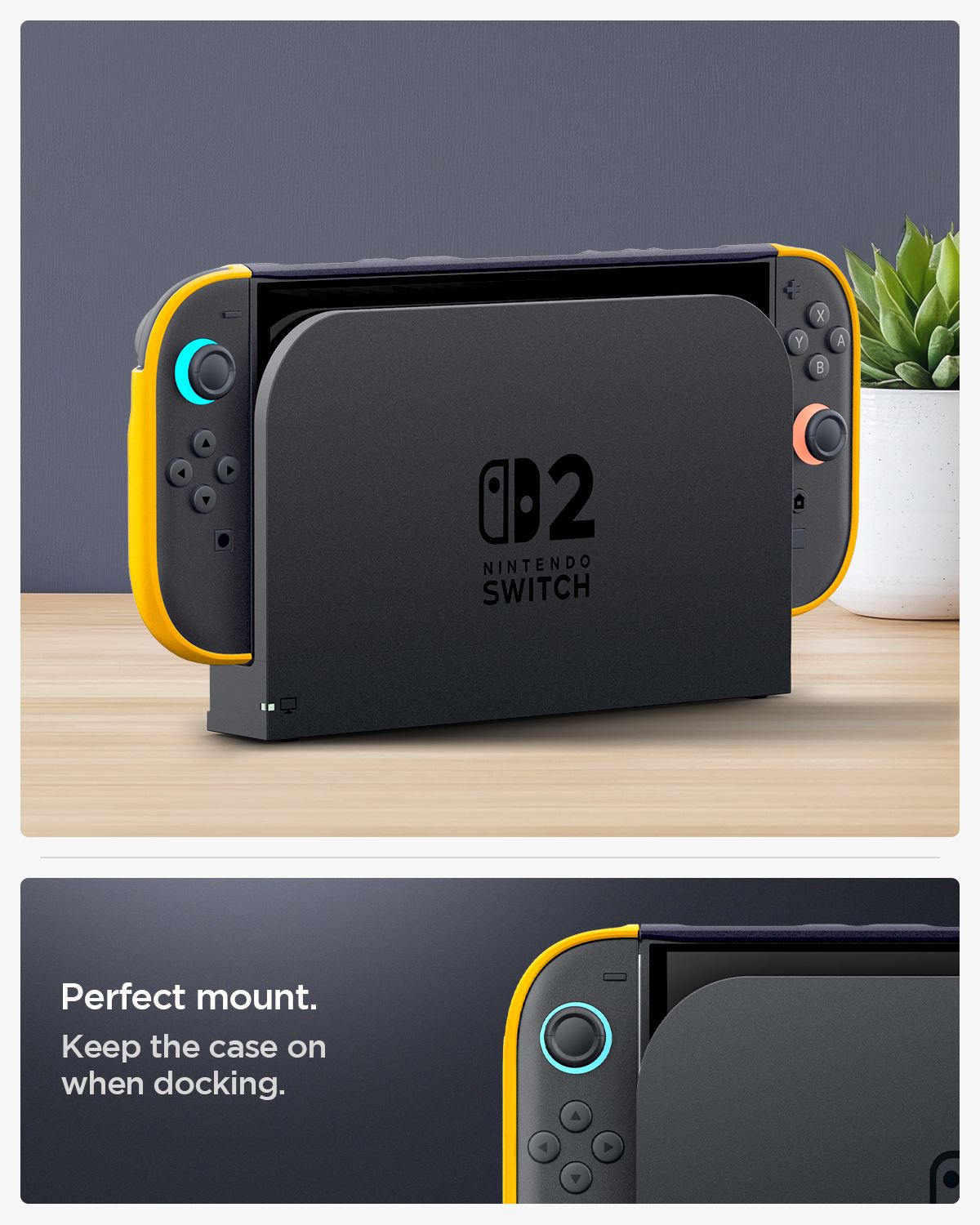 Spigen Nano Pop, blueberry navy - Nintendo Switch 2 (17)