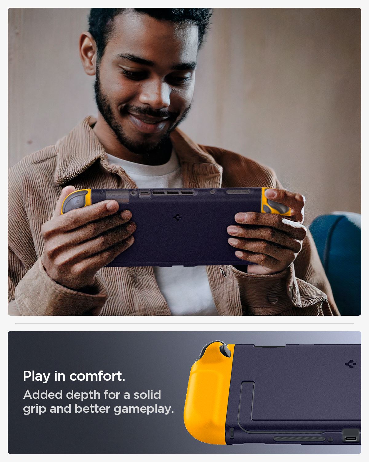 Spigen Nano Pop, blueberry navy - Nintendo Switch 2 (18)