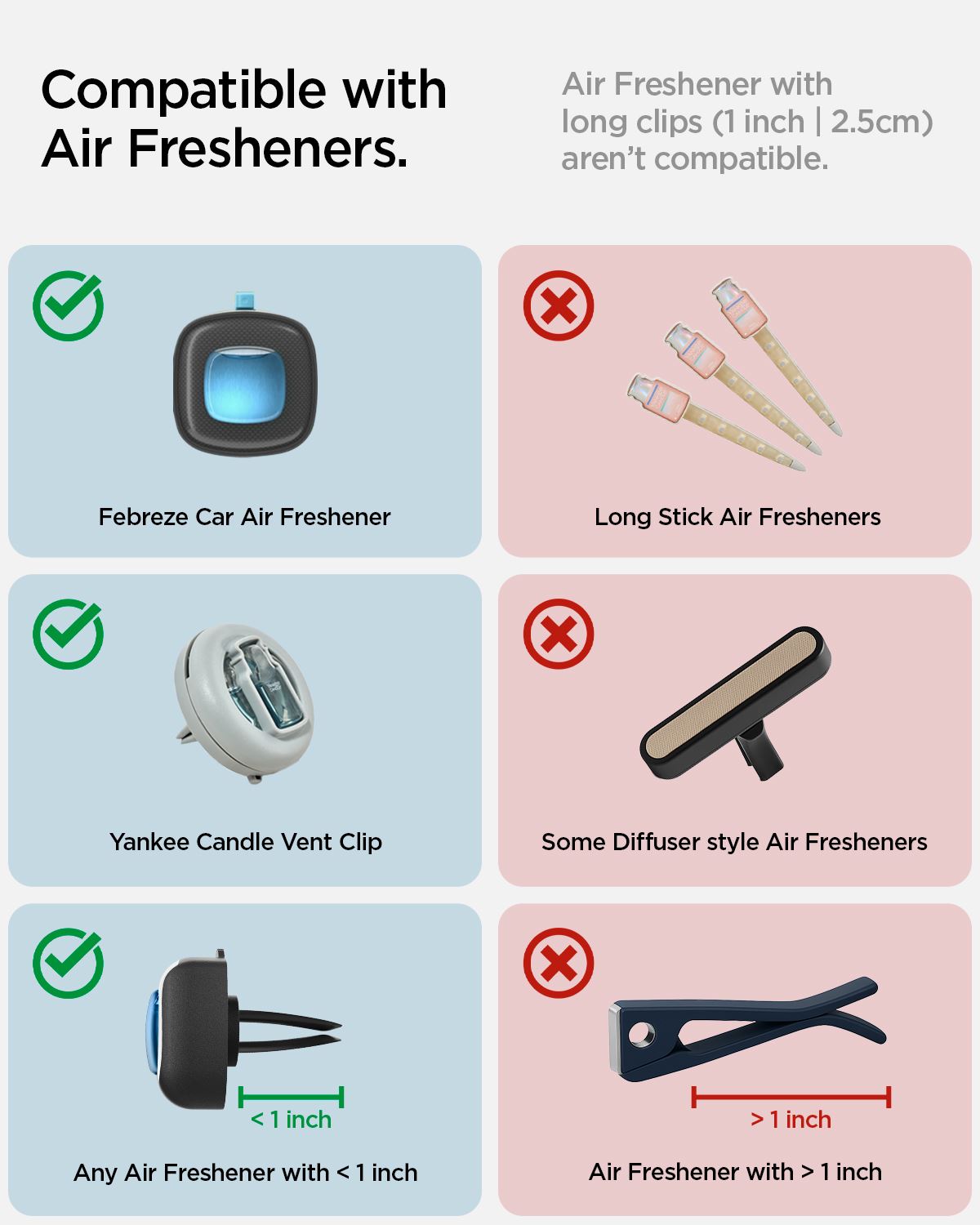 Spigen Tesla Air Freshener Adapter, black - Tesla Model 3 (2024)/Y(Juniper) (10)