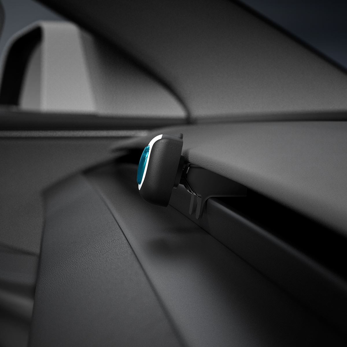 Spigen Tesla Air Freshener Adapter, black - Tesla Model 3 (2024)/Y(Juniper) (8)