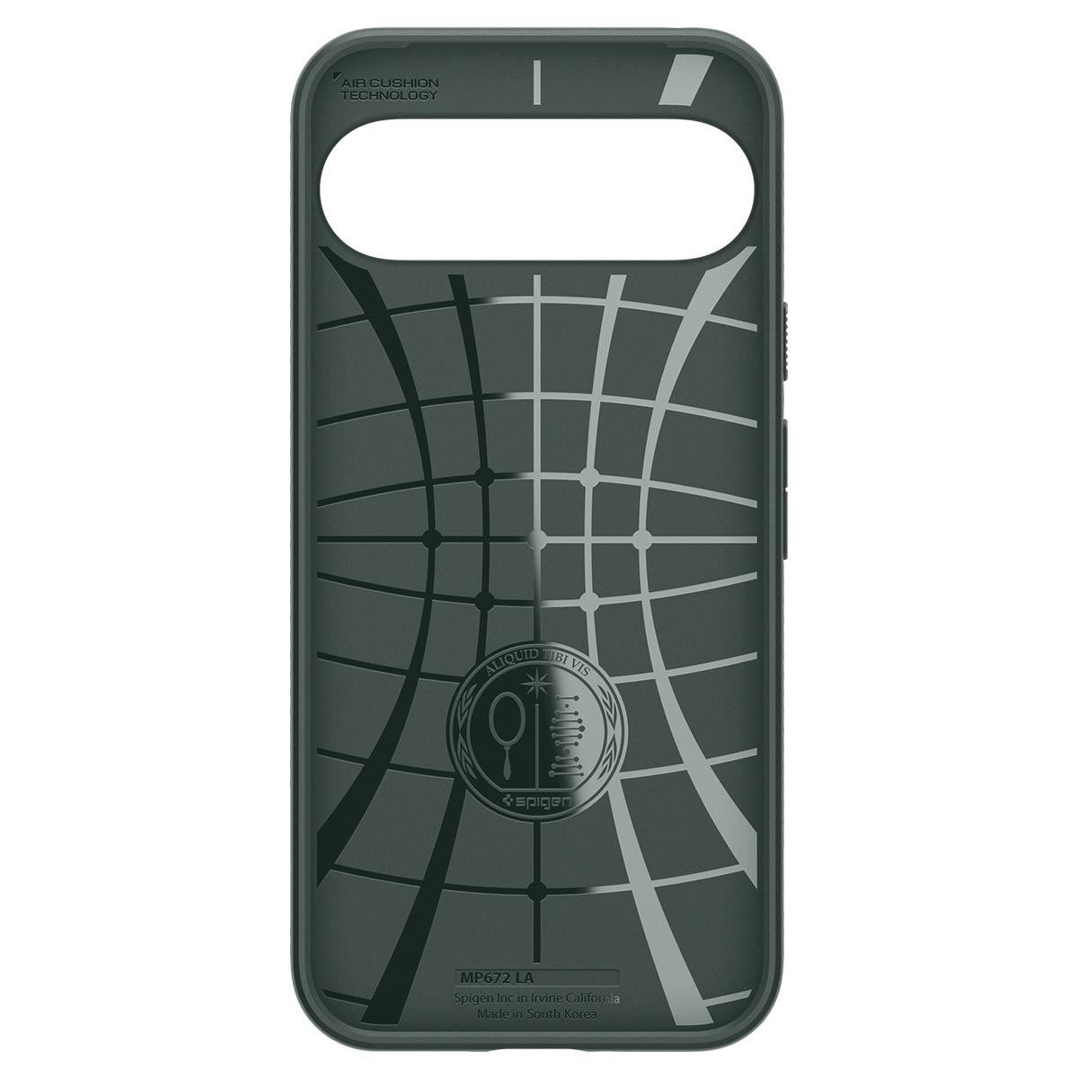 Spigen Liquid Air, abyss green - Google Pixel 9 Pro/Pixel 9 (4)
