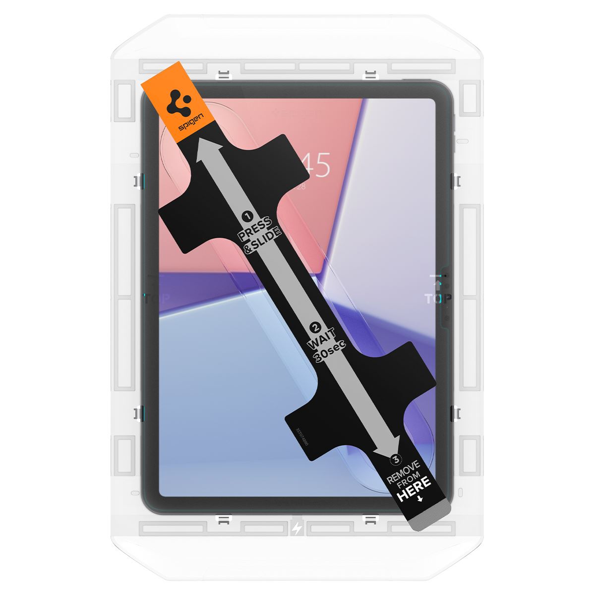 Spigen Glass tR EZ Fit 1 Pack - iPad Air 11" 2024/2025 (2)