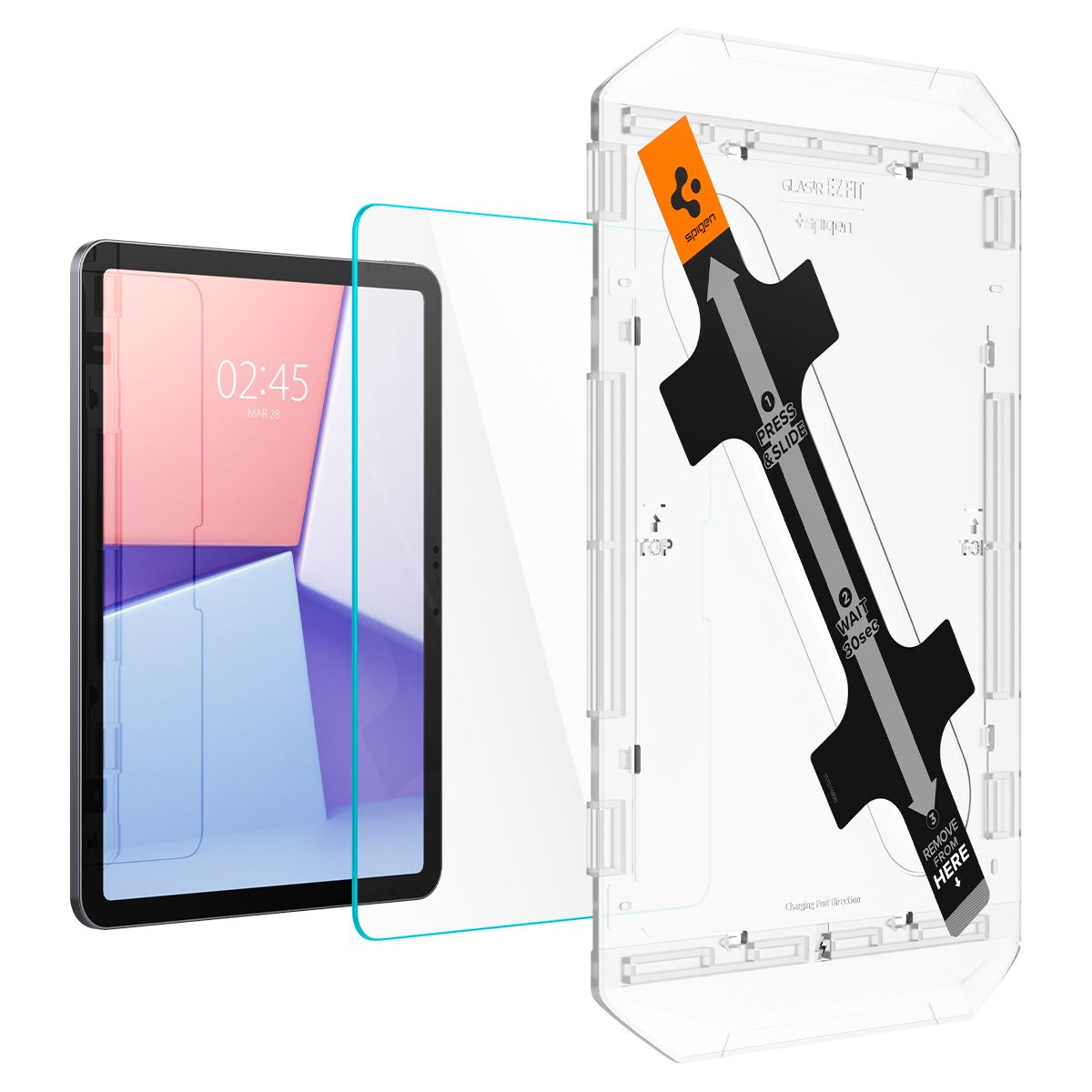 Spigen Glass tR EZ Fit 1 Pack - iPad Air 11" 2024/2025 (3)