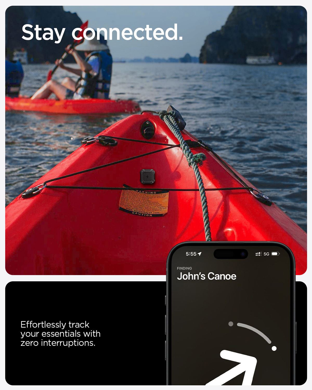 Spigen Tough Armor IP 4 Pack, black - AirTag (12)